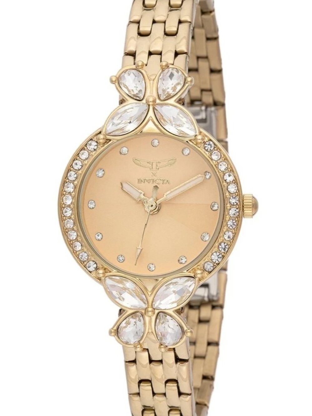 Invicta Wildflower I by Invicta Women's Watch 30mm Gold 69094 NEW